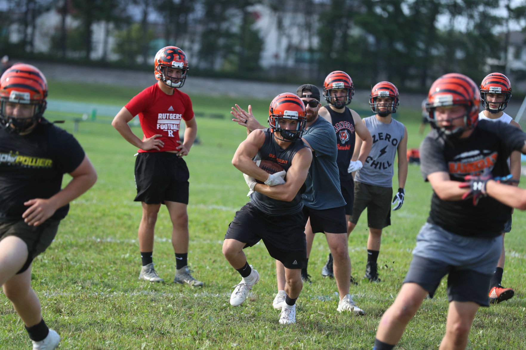 Barnegat Football Practice